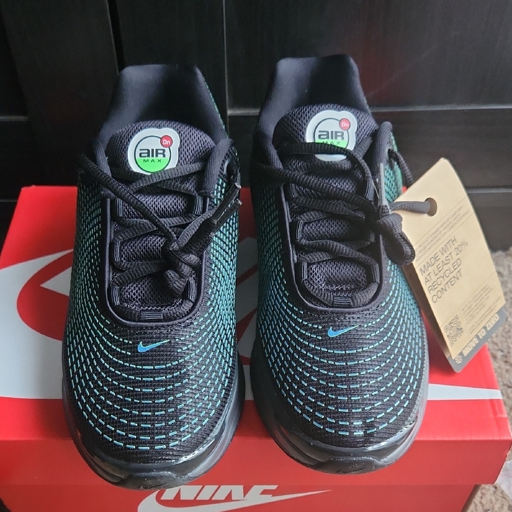 Nike Kids Sneakers Black and Teal